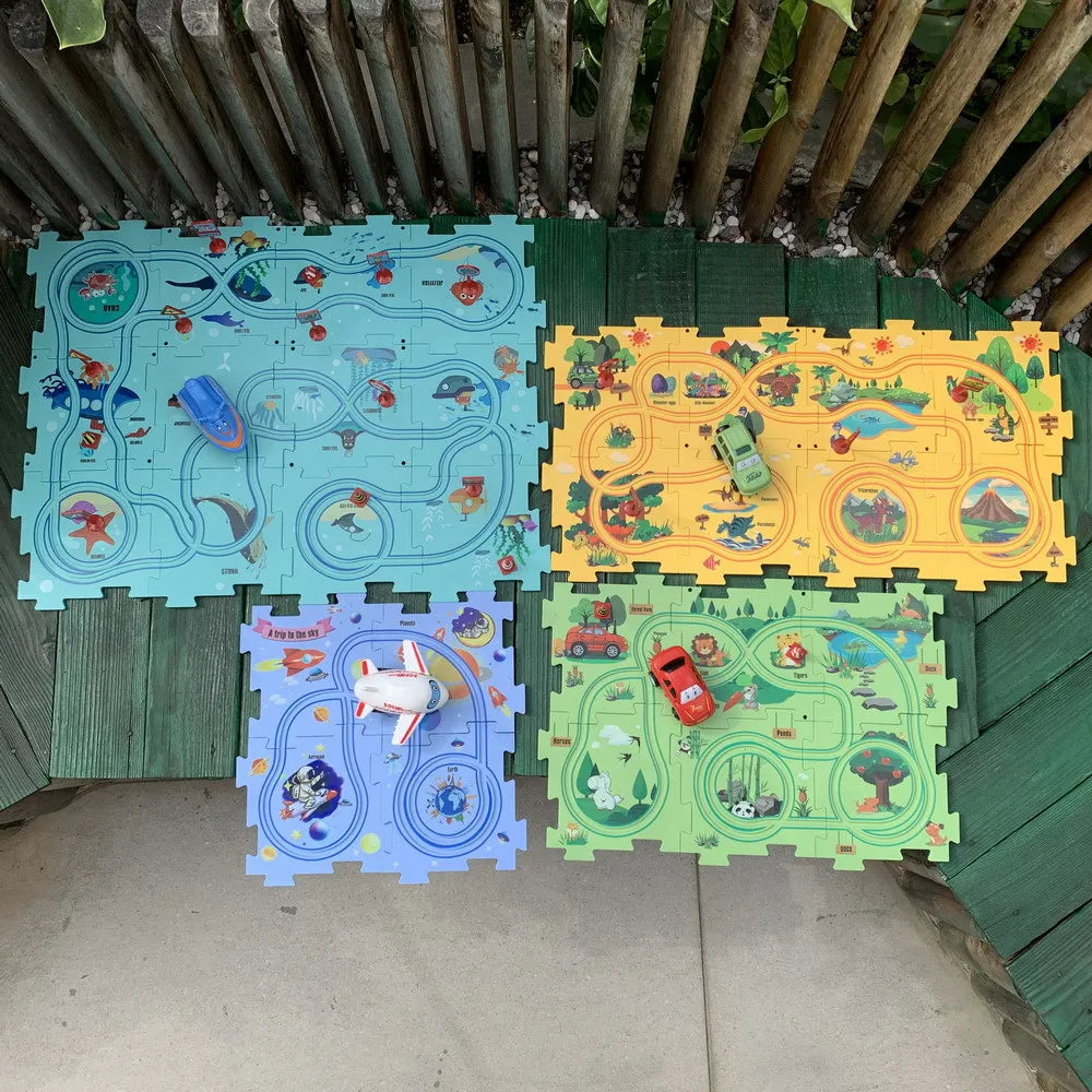 Electric Railroad - Speeder Toy For Children