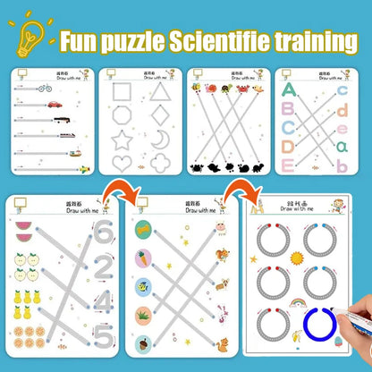 Children Montessori Drawing Toy - Pen Training